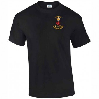 1st Battalion Scots Guards - C Company BLACK Cotton Teeshirt